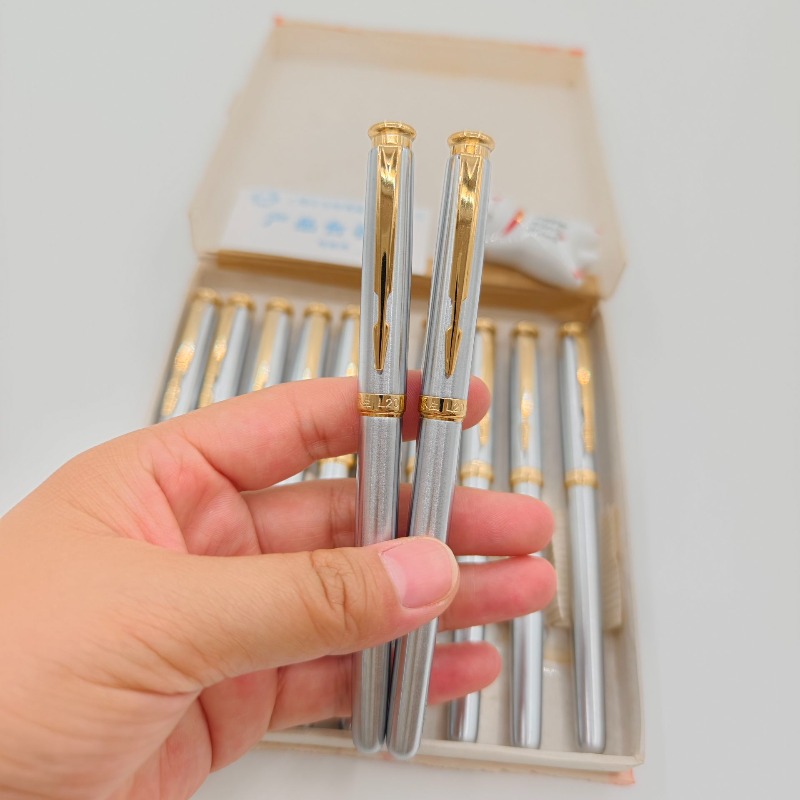 Vintage Collectible Pens - 윙숭 L20 이리듐 만년필, 올스틸 메탈