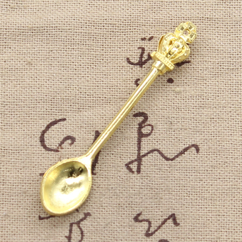 8pcs 매력 주방 스푼 크라운 57x9mm 골동품 만 - Vintage Collectible Spoons 리뷰 및 가격