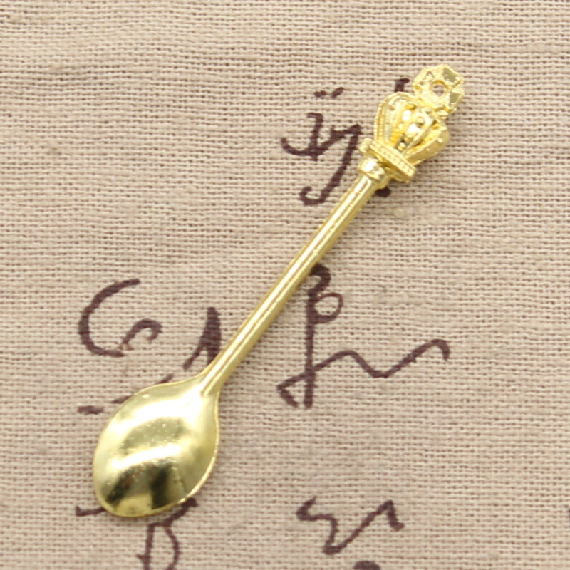 8pcs 매력 주방 스푼 크라운 57x9mm 골동품 만 - Vintage Collectible Spoons 리뷰 및 가격