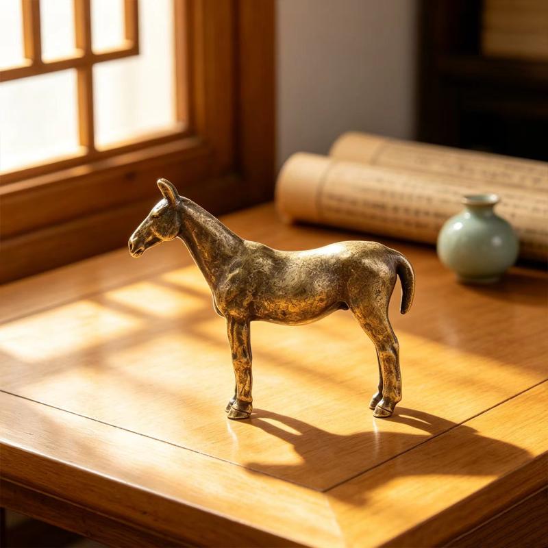 황동 동물 조각상 말, 양, 코끼리, 코뿔소, 두꺼비, - Vintage Collectibles Store 리뷰 및 가격