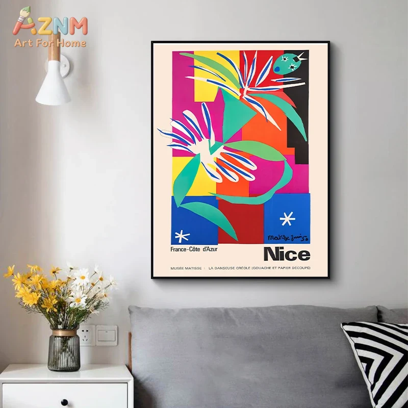 AZNM 캔버스 페인팅 빈티지 앙리 마티스 유명 화가  - Vintage Collectible Posters 리뷰 및 가격