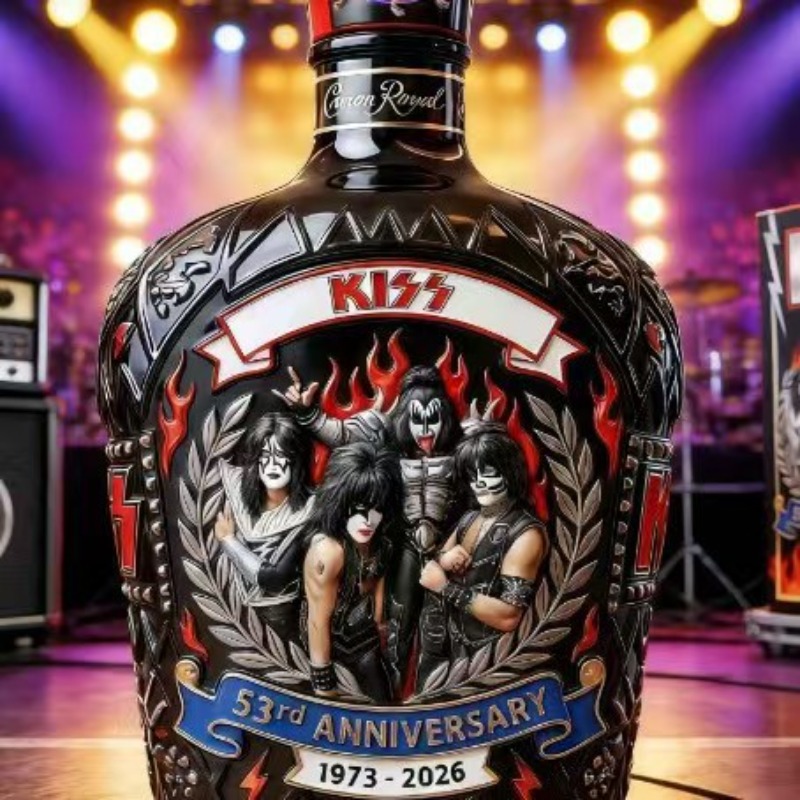 수집용 KISS 밴드 스타일 위스키 디캔터, 빈티지 록 - Vintage Collectible Liquor Bottles 리뷰 및 가격