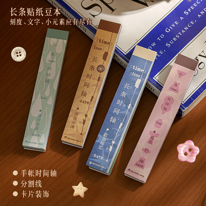 빈티지 와시지 종이 40개, 긴 스트립 형태, 미니 북 - Vintage Collectible Books 리뷰 및 가격