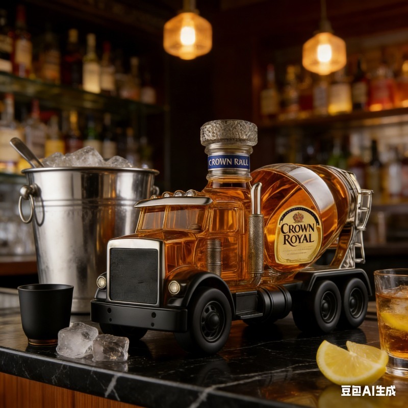 빈티지 트럭 디자인 유리 위스키 디캔터, 남성용 카바  - Vintage Collectible Liquor Bottles 리뷰 및 가격